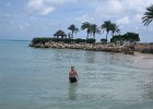 Snorkelling in our bay - be careful, lots of guests were stung by jellyfish. I was lucky, or they just didn't fancy me!